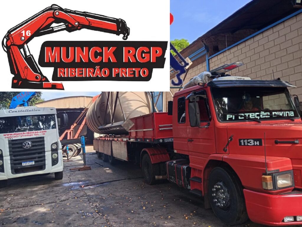 Munck em Ribeirão Preto ideal para construção civil, instalação de postes e movimentação de estruturas metálicas com segurança e eficiência.